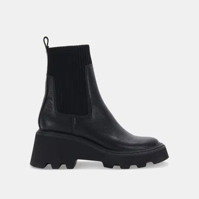 Recurate Hoven H2o Boots Black Leather - Re:vita