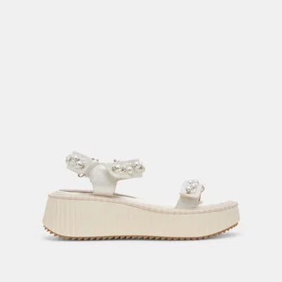 Recurate Debra Pearl Sandals Vanilla Pearls - Re:vita