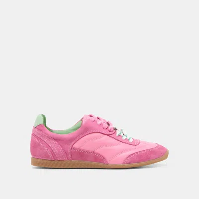 Dolce Vita Laini Sneakers Pink Multi Leather
