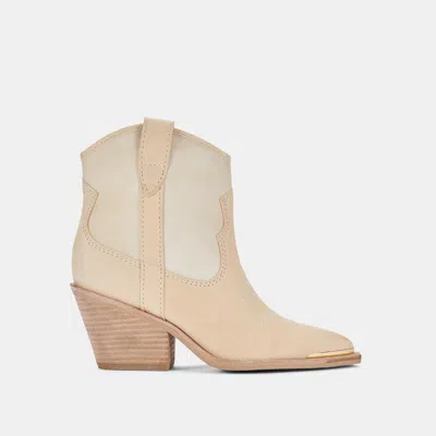 Recurate Nashe Booties Vanilla Nubuck - Re:vita