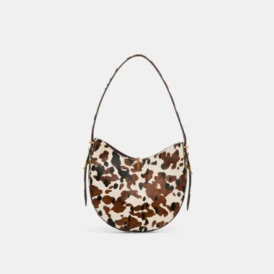 Dolce Vita Bree Shoulder Bag Cocoa Calf Hair