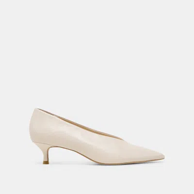 Trove Alwyn Heels Bone Crinkle Patent - Re:vita