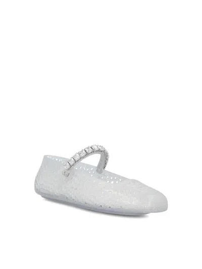 Jimmy Choo Low Shoes In White
