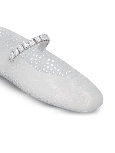 Jimmy Choo Low Shoes In White