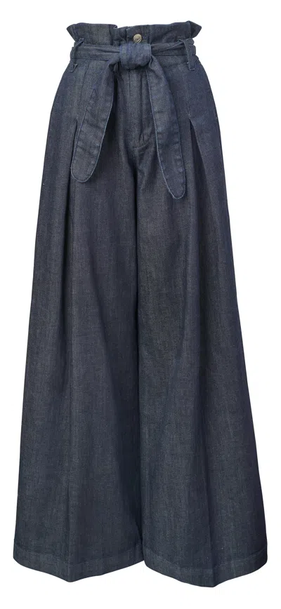 Untourage The Label Blue Austyn Wide Leg