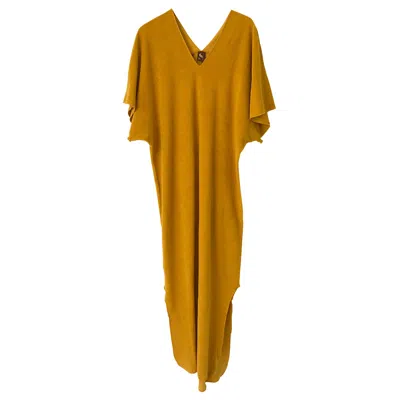 Speezys Women's  Kaftan Ocher Yellow