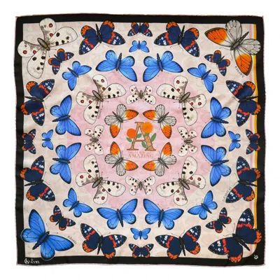 Kueen Women's Silk Scarf - Multicolour