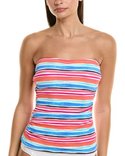 Tommy Bahama Island Cays Oasis Bandini Top In Animal Print