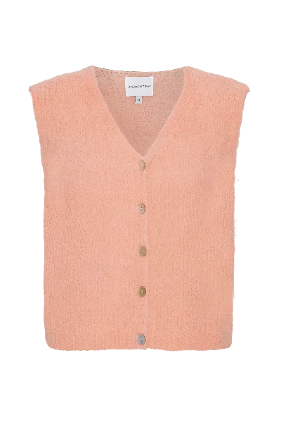 Americandreams Women's Pink Telma Vest Peach