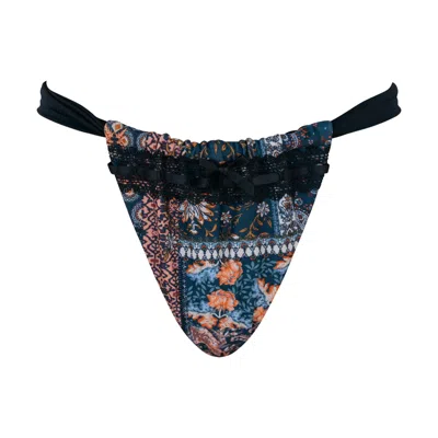 Ivy Swimwear Women's Black Francesca Bottom