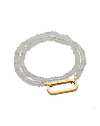 The Jewelz Women's Silver / Neutrals Pearl Me Up Bracelet
