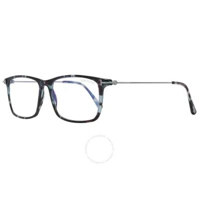 Tom Ford Demo Square Men's Eyeglasses Ft5758-b 055 56
