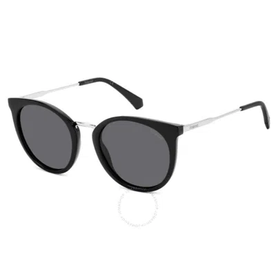 Polaroid Polarized Grey Cat Eye Ladies Sunglasses Pld 4146/s/x 0807/m9 53