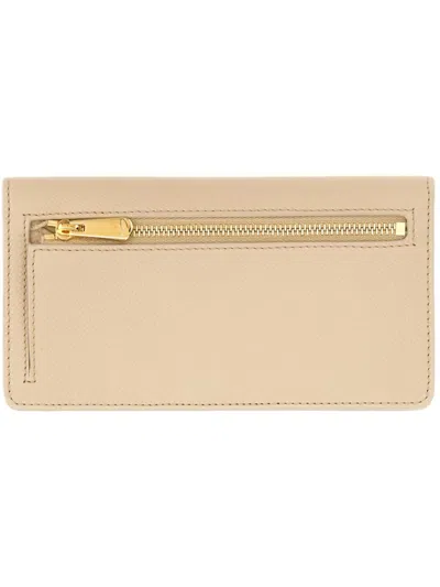 Ferragamo Gancini Wallet With Signature Embellishment