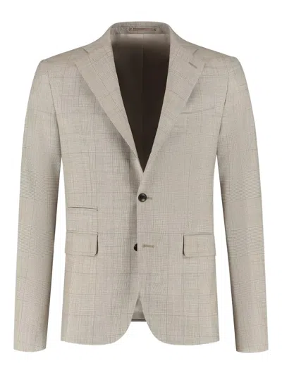 Paul Zeist Checked Single-breasted Suit