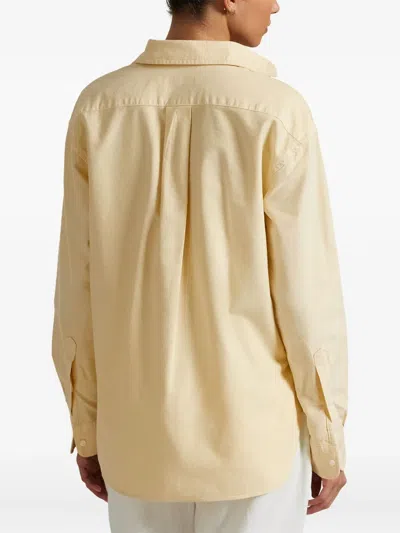 Polo Ralph Lauren Cotton Button-up Shirt In Yellow