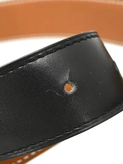Pre-owned Hermes 2004 Constance Reversible Belt