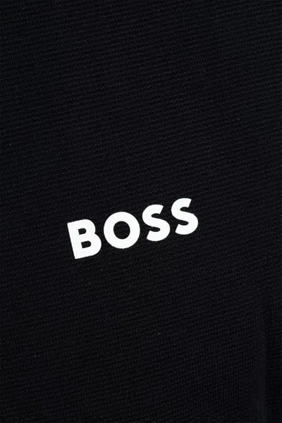 Hugo Boss Polo In Black