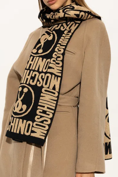 Moschino Scarf With Logo