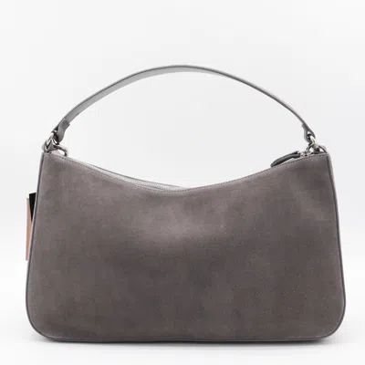 Twinset Twin-set Grey Melange Polyester Cotton Bags In Gray