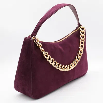 Twinset Chain Strap Shoulder Bag With Structured Shape In Red
