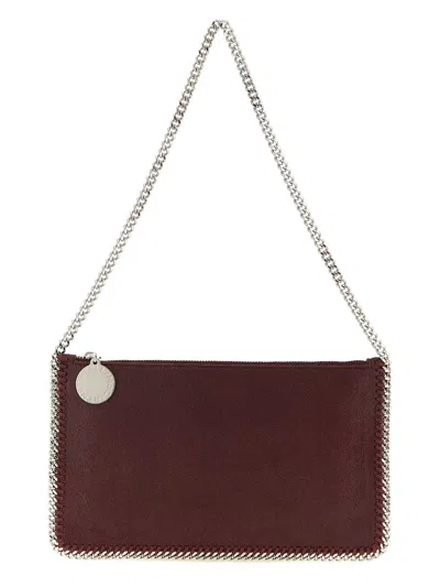 Stella Mccartney 'falabella' Clutch In Red