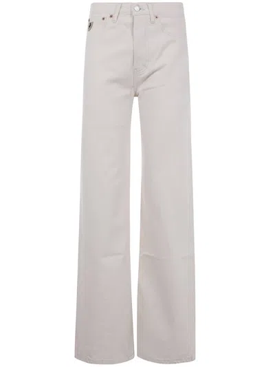 Lois Jeans Lindsay Logo-patch Jeans In Neutral
