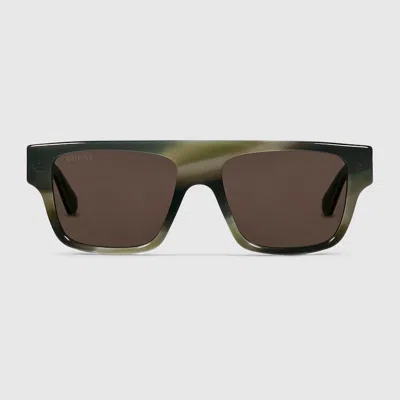 Gucci Rectangular Frame Sunglasses