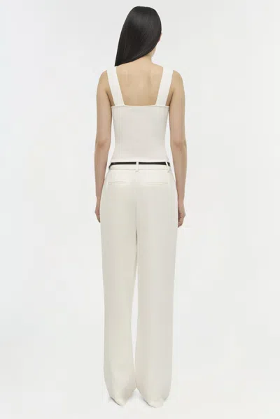 Simkhai Madine Tank Top In White