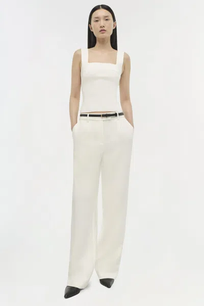 Simkhai Madine Tank Top In White