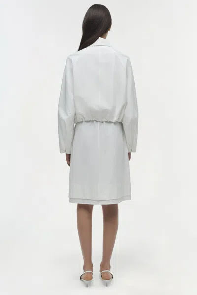 Simkhai Women's Everli Cotton Jacket In White