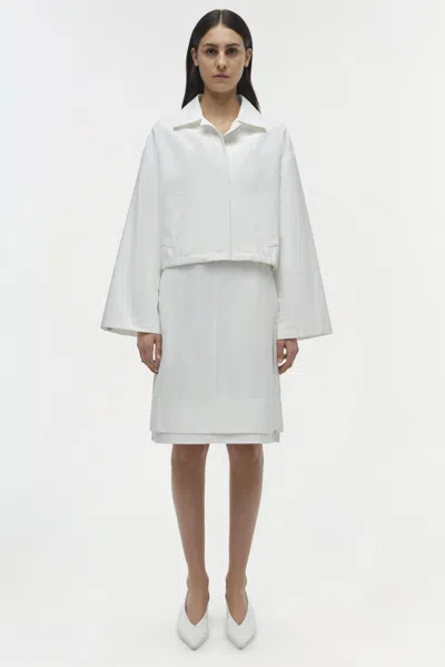 Simkhai Women's Everli Cotton Jacket In White