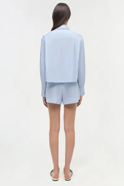Simkhai Striped Cotton Shirt