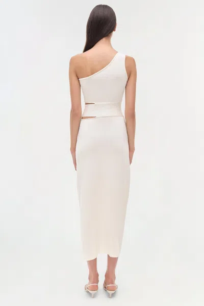 Simkhai Aurelia One-shoulder Cut-out Midi Dress