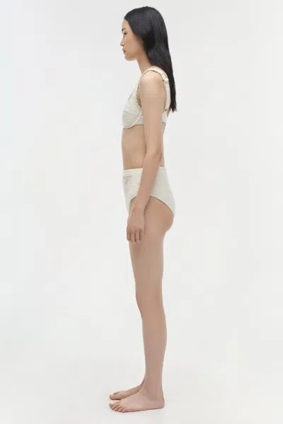 Simkhai Women's Klara Balconette Bikini Top In Ivory In Neutral