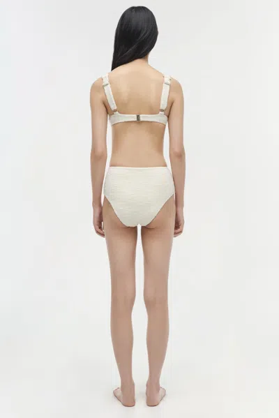 Simkhai Women's Klara Balconette Bikini Top In Ivory In Neutral