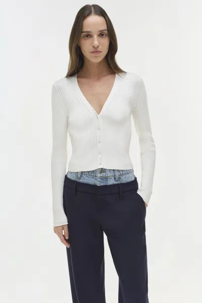 Simkhai Ophelia Double Waistband Combo Pants In Blue