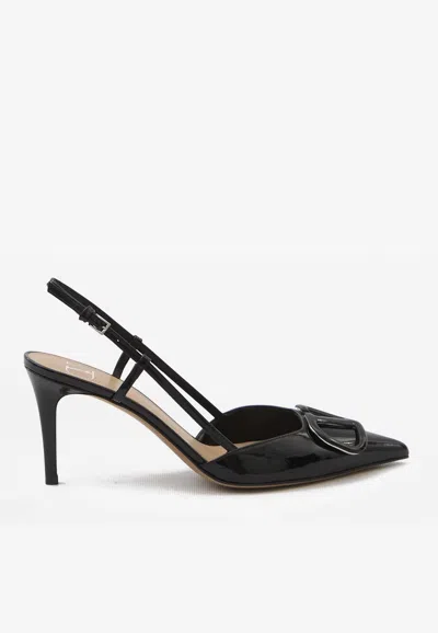Valentino 80mm Vlogo Signature Slingback Pumps