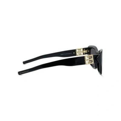 Givenchy 4g Liquid Rectangle Acetate Sunglasses In Black