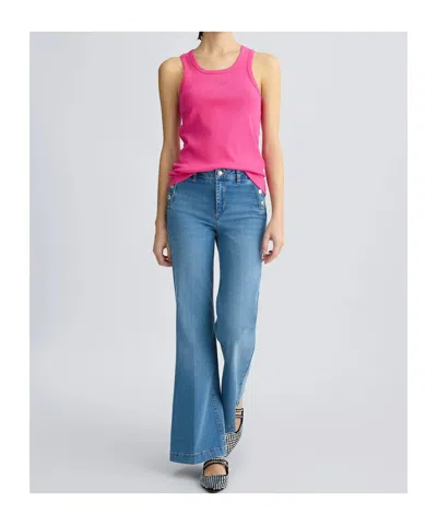Liu •jo Liu Jo Logo Patch Flared Jeans