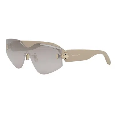 Bvlgari Bulgari Mask Frame Sunglasses In Gray