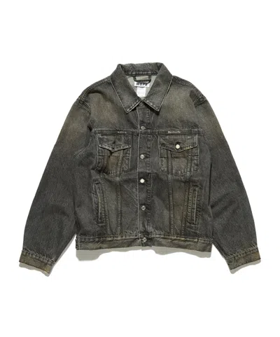Hope Bold Denim Jacket In Gray