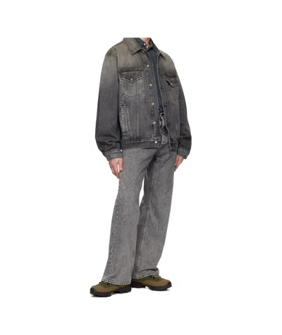 Hope Bold Denim Jacket In Gray
