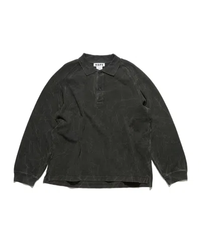 Hope Defense Polo Shirt In Black