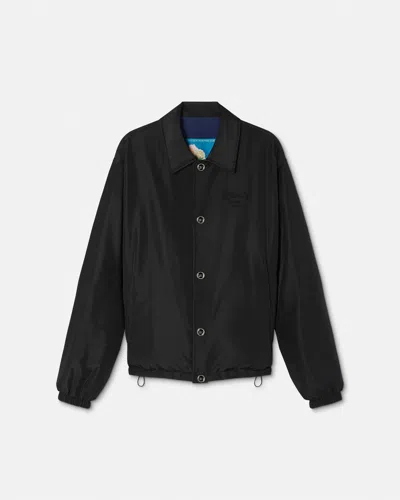 Versace Graphic-print Shirt Jacket In Multi