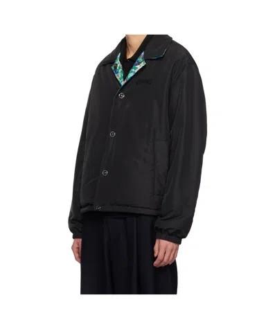 Versace Graphic-print Shirt Jacket In Multi