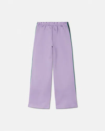 Versace Regular Length Trousers In Purple