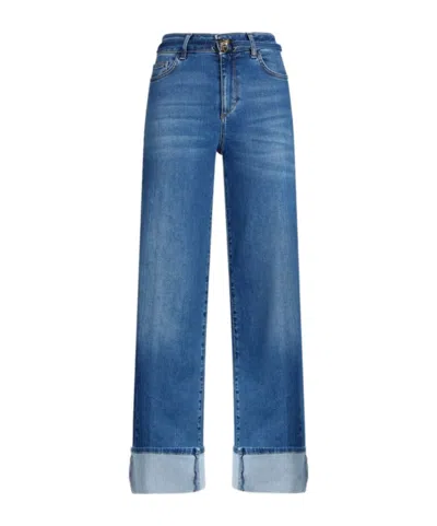 Liu •jo Liu Jo Turn-up Hem Cropped Jeans