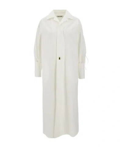 Darkpark Shirtwaist Dress In White