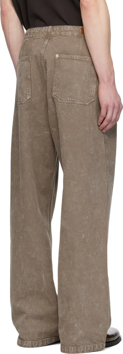 Hope Loose Fireman Jeans In Brown